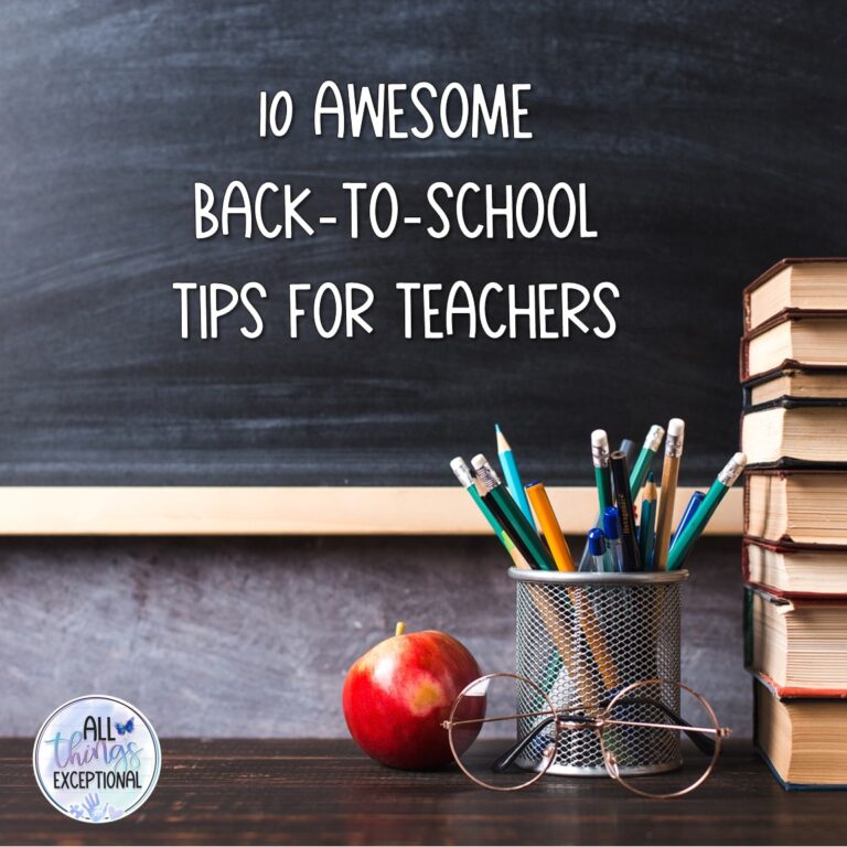 10 Awesome Back to School Tips for Teachers blog post cover