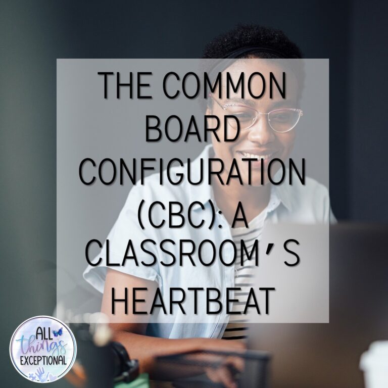 The Common Board Configuration (CBC): A Classroom's Heartbeat